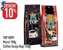 Promo Harga TOP COFFEE Murni / Kopi Toraja 158gr  - Hypermart