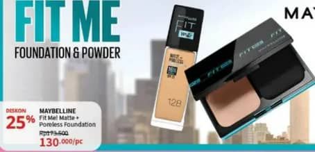 Maybelline Fit Me Matte+Poreless Foundation