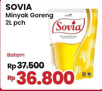 Promo Harga Sovia Minyak Goreng 2000 ml - Indomaret