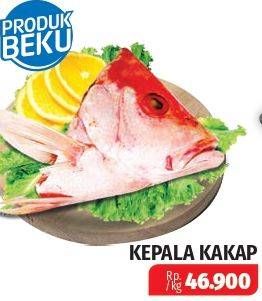 Promo Harga Kepala Ikan Kakap Merah  - Lotte Grosir