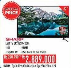 Promo Harga SHARP LC-32SA4200i | LED TV  - Hypermart