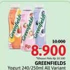 Promo Harga Greenfields Yogurt Drink All Variants 250 ml - Alfamidi