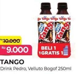 Promo Harga TANGO Drink Don Pedro Black Vanilla, Velluto Italian Chocolate 250 ml - Alfamart