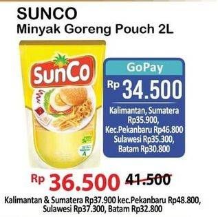 Promo Harga Sunco Minyak Goreng 2000 ml - Alfamart