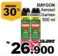 Promo Harga BAYGON Insektisida Spray Flower Garden 600 ml - Giant