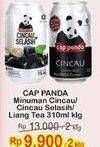 Promo Harga Cap Panda Minuman Kesehatan Cincau, Cincau Selasih, Liang Teh 310 ml - Indomaret