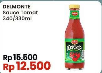 Promo Harga Del Monte Saus Tomat 340 ml - Indomaret