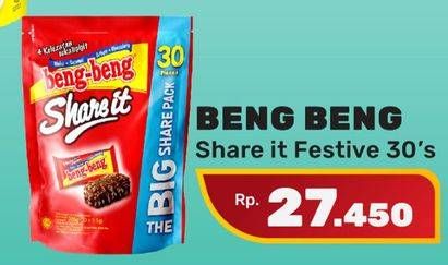 Promo Harga BENG-BENG Share It Festive per 315 gr 30 pcs - Yogya