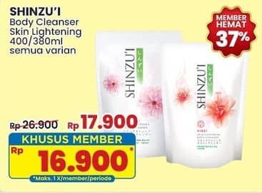 Promo Harga Shinzui Body Cleanser All Variants 420 ml - Indomaret