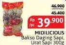 Promo Harga Midilicious Bakso Daging Sapi, Urat Sapi 300g  - Alfamidi
