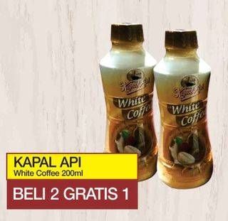 Promo Harga Kapal Api White Coffee Drink 200 ml - Yogya
