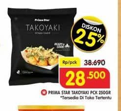 Promo Harga Prima Star Takoyaki 250 gr - Superindo