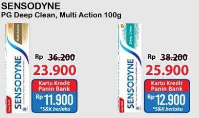 Promo Harga Sensodyne Pasta Gigi Multi Action 100 gr - Alfamart