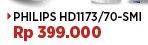 Promo Harga Philips HD 1173 | Dry Iron 70  - COURTS