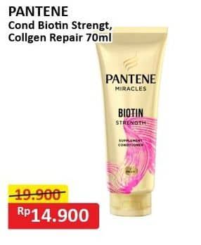 Pantene Conditioner Miracle 70 ml Diskon 25%, Harga Promo Rp14.900, Harga Normal Rp19.900