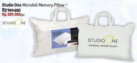 Promo Harga STUDIO ONE Microfeel Memory Pillow  - Carrefour
