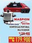 Promo Harga Winn Gas/MyVo Kompor Gas POrtable/Maspion Multicooker  - Hypermart