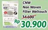 Promo Harga CNW Non Woven Filter Weltouch 30 pcs - Alfamidi