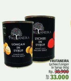 Promo Harga FRUTANEIRA Lychee/Longan in Syrup 565gr  - LotteMart