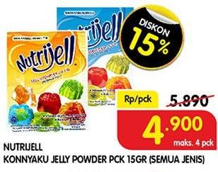 Promo Harga NUTRIJELL Jelly Powder All Variants 15 gr - Superindo