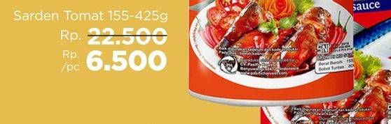 Promo Harga Asahi Sardines Saus Tomat 155 gr - LotteMart