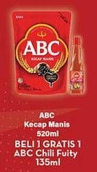 Promo Harga ABC Kecap Manis 520 ml - Hypermart