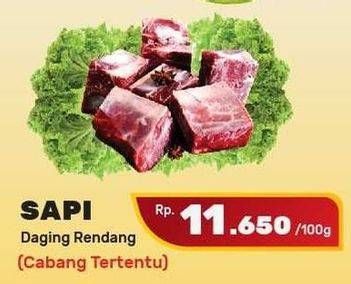 Promo Harga Daging Rendang Sapi per 100 gr - Yogya