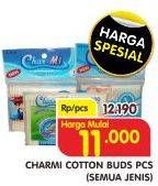 Promo Harga CHARMI Cotton Buds All Variants  - Superindo