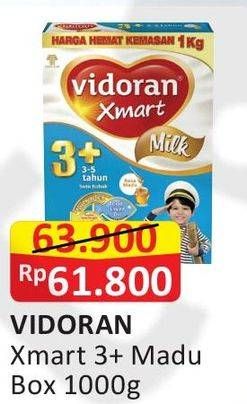 Promo Harga VIDORAN Xmart 3+ Madu 1000 gr - Alfamart