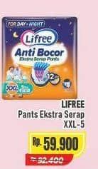 Promo Harga Lifree Popok Celana Ekstra Serap XXL5 5 pcs - Alfamart