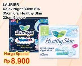 Promo Harga Relax Night 30cm 8s/ 35cm 6s/ Healthy Skin 22cm 9s  - Indomaret