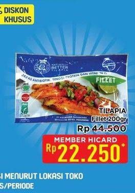 Promo Harga Ikan Nila Tilapia Fillet 200 gr - Hypermart