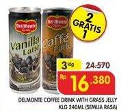 Promo Harga DEL MONTE Latte All Variants per 3 kaleng 240 ml - Superindo