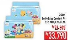 Promo Harga Goon Smile Baby Comfort Fit Pants XL26, M30, S32, L28 26 pcs - Hypermart