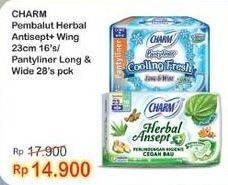 Charm Extra Comfort Cooling Fresh/Charm Herbal Ansept+