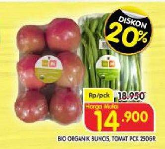 Promo Harga Buncis / Tomat 250gr  - Superindo