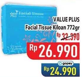 Promo Harga Value Plus Facial Tissue 772 gr - Hypermart