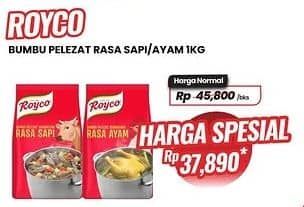 Promo Harga Royco Penyedap Rasa Sapi, Ayam 1000 gr - Carrefour