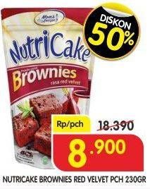 Promo Harga Nutricake Instant Cake Brownies Red Velvet 230 gr - Superindo