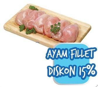 Promo Harga Ayam Fillet per 100 gr - Yogya