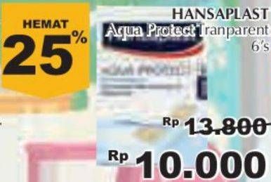 Promo Harga HANSAPLAST Plester Aqua Protect 6 pcs - Giant