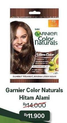 Promo Harga GARNIER Color Naturals Black  - Alfamart