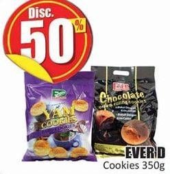 Promo Harga EVER DELICIOUS Biskuit Cookies 350 gr - Hari Hari