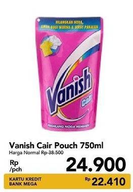 Promo Harga VANISH Penghilang Noda Cair 750 ml - Carrefour