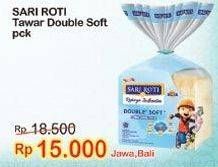 Promo Harga SARI ROTI Tawar Double Soft  - Indomaret