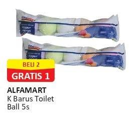 Promo Harga ALFAMART Kapur Barus Toilet Ball 5 pcs - Alfamart