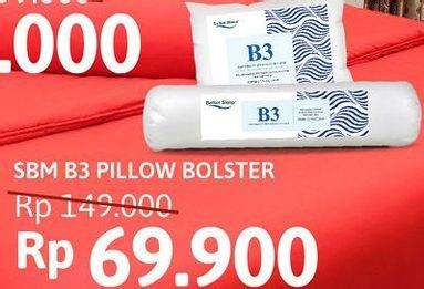 Promo Harga SBM B3 Pillow Bolster Motif  - Carrefour
