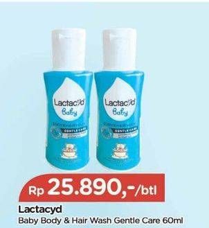 Promo Harga Lactacyd Baby Liquid Soap 60 ml - TIP TOP