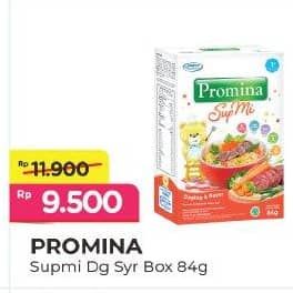Promo Harga Promina Sup Mi Daging Sayur 84 gr - Alfamart