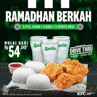 Promo Harga KFC Ramadhan Berkah  - KFC